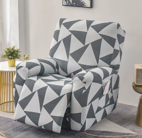 כיסוי לכורסא נפתחת הדפס מעוין מודרני